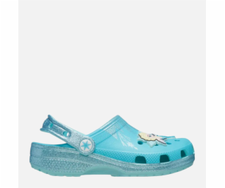 Crocs Dětské dřeváky Classic Frozen Elsa 210235-90H modré...