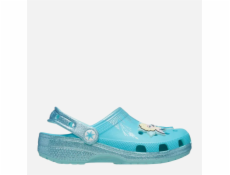 Crocs Dětské dřeváky Classic Frozen Elsa 210235-90H modré 32/33
