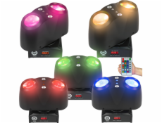 LIGHT4ME SID2 LED multiefektové světlo 4v1 paprskový efekt RGBW laser R/G stroboskop