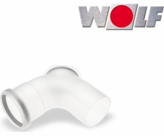 Wolf-Garten Revizní oblouk Wolf DN80 87Gr z polypropylenu