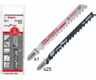 Bosch Professional 25x T 144 D + 1x Expert Hardwood Fast ...