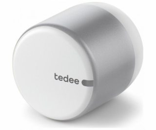 Tedee Zámek GO 2 TLV2.0A stříbrný s bílým tlačítkem