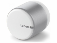 Tedee Zámek GO 2 TLV2.0A stříbrný s bílým tlačítkem