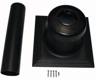 Poujoulat PLASTOVÝ KRYT KOMÍNOVÉ ŠACHTY DN80 S INTEGROVAN...