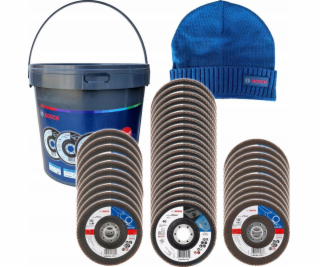 Bosch ACpromo: 40 listových disků. 40, 60, 80 + lžíce