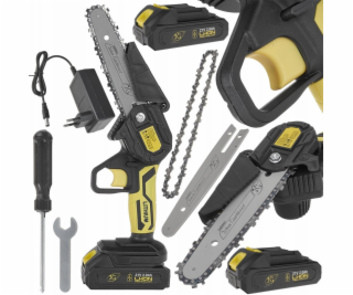 Geko Akumulátorová motorová pila v kufru 2x2,0Ah 21V – sa...