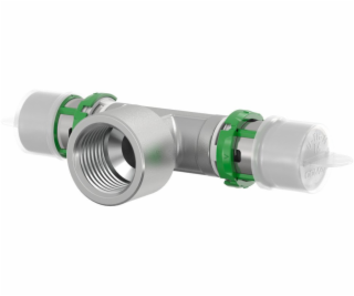 Comap Lisovaný T-kus MultiSkin s vnitřním závitem, mosaz/...