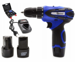 Geko 18V Li-Ion 2xAKU Vrtačka/šroubovák (5)