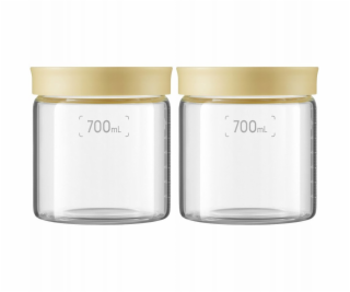 Mellow Yellow BUYDEEM 700ml sklenice z jemně žlutého skla...