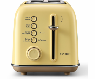 Mellow Yellow BUYDEEM Dvouplátkový toustovač, model DT620...