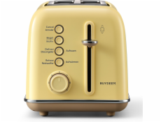 Mellow Yellow BUYDEEM Dvouplátkový toustovač, model DT620E, jemně žlutá, EU