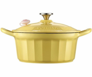 Mellow Yellow BUYDEEM Smaltované litinové nádobí 3,9 l, m...