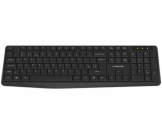 Canyon Bezdrátová klávesnice KB-W01, černá