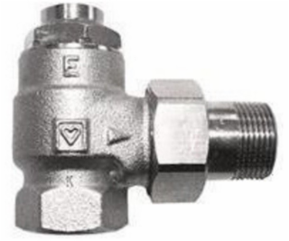 Herz Zpětný ventil RL-1-E - 1/2 úhlový
