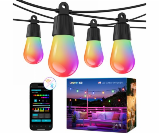 Nanoleaf Lepro 15M ZB1 AI Venkovní řetězové světelné řetě...