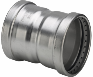 Viega Inox muff 88,9 mmINOX, rezavějící ocel, SC-Contur