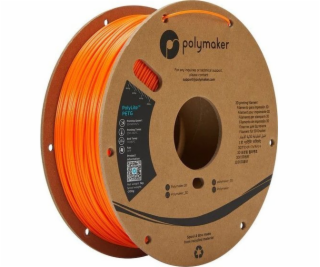 Poly ilament Polymaker PolyLite PETG 1,75 mm 1 kg - oranžový