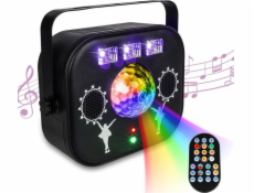 LIGHT4ME LIGHT4ME MULTIBOX multiefektová LED disko koule UV laserový stroboskop