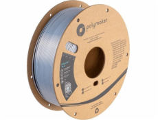 Poly ilament Polymaker PolyLite Silk PLA 1,75 mm, 1 kg - stříbrný