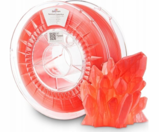 Spectrum Filament PLA Crystal 1,75 mm 1 kg - malinovo čer...