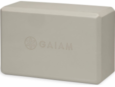 Gaiam Pěnová kostka na jógu Sandstone 23 x 7 x 15 cm béžová