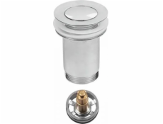 UN UMYVADLOVÁ ZÁTKA CLICK CLACK S MALÝM HŘÍBKEM BEZ PŘEPADU (1 KS)