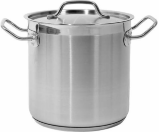 Yato VYSOKÝ HRNEC S VÍČKEM Z NEREZOVÉ OCELI 20X20 CM, 6,6 L
