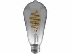 Avanca International BV Hombli smarte Filament Glühbirne, ST64, E27, CCT, Smokey