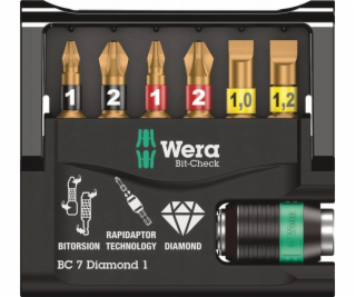 Wera Sada nářadí BIT-CHECK 7 DIAMOND 1 SB, blistrové bale...