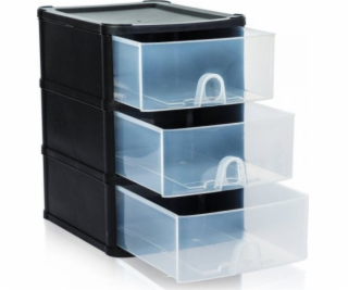 Wham PRAKTICKÁ NÁDOBA/ORGANIZÉR WHAM - 3 ZÁSUVKY (1 KS)