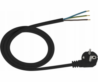UN PŘESNÝ KONEKTOR S ÚHLÝM ZÁSTRČKEM 3*1,5 OHM A»O 5M ČERNÝ