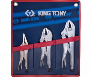 King Tony Sada samojistných kleští Morse, 3dílná, pouzdro...