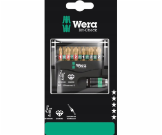 Wera Sada nářadí BIT-CHECK 12 DIAMOND 1 SB, 12 dílů.
