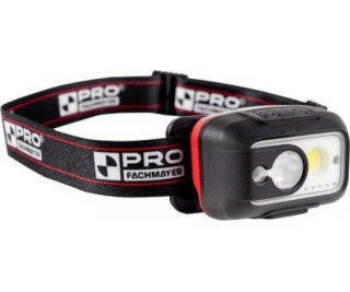 PRO LED ČELOVÁ SVÍTILNA S DOBÍJECÍ BATERII 450LM (1 KS)