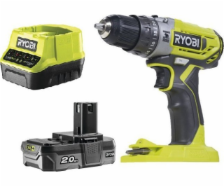 Ryobi Akumulátorová příklepová vrtačka R18PD2-120B 18V 1*...