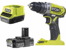 Ryobi Akumulátorová příklepová vrtačka R18PD2-120B 18V 1*2.0AH ONE+