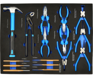 Geko Insert - sada kladivových kleští a příslušenství 16 ...