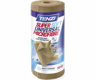 Tenzi A? Mikrovláknové utěrky 35*35 cm na roli, šedé, 20 ks