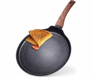 Vilde Pan na palačinky Granite černá a dřevěná 199010