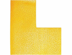 Durable Odolný samolepicí popisovač na podlahu 170204 ŽLUTÝ R9 TVAR L 10 KS