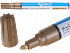 Geko Permanentní olejový popisovač Gold – vitrína (24/480)