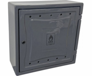 UN PLYNOMĚR Z PLASTU 240*600*600 MM S GRAFITOVÝM UZÁVĚREM