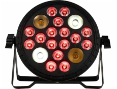 LIGHT4ME LIGHT4ME MULTIPAR 416 RGB-UV+WW/CW bodové LED osvětlení pro párty dekorace s dálkovým ovládáním