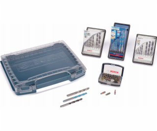 Bosch Sada vrtaček Robust, 5dílná, s I-Rackem, sadou vrtá...