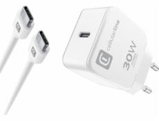 Cellular Line Nabíječka Cellularline USB-C pro Apple 30W PD bílá
