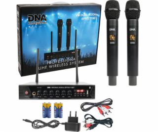 Bitmat DNA DNA VM DUAL VOCAL EFFECT SET bezdrátový mikrof...