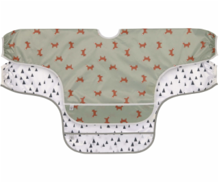 Lassig Little Forest Lisek Bibs Set s dlouhým rukávem 6m+