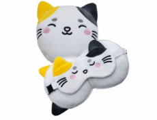 Relaxeazzz Plyšová sada kočky Lola: Mazlení + Zavázané oči