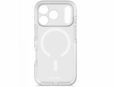 Elmarc Decoded DropTec Transparent Backcover - ochranný kryt pro iPhone 17 Pro Max kompatibilní s MagSafe (matně bílá)