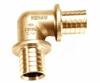 Rehau Koleno 90° 50 - 50 RAUTITAN LX mosaz